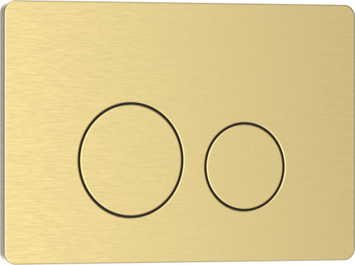 Клавиша смыва механическая Iberica Blanca INOX-O IB.B081.005.003 цвет желтый