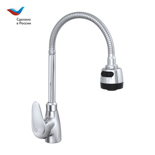 Смеситель для кухни Славен Дача СЛ-ОД-В25 на мойку хром