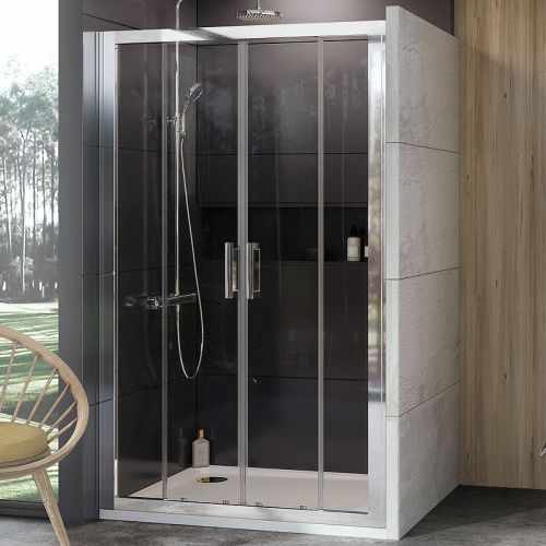 Душевая дверь Ravak  0ZKL0C00Z1 190x190 стекло прозрачное профиль хром