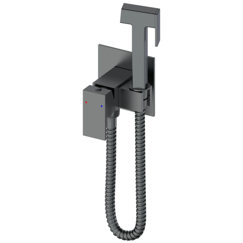 Гигиенический душ со смесителем Wonzon & Woghand WW-88829903-BGM графит