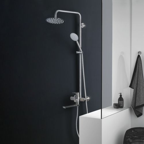 Душевая стойка Melana Stello 610307 настенная