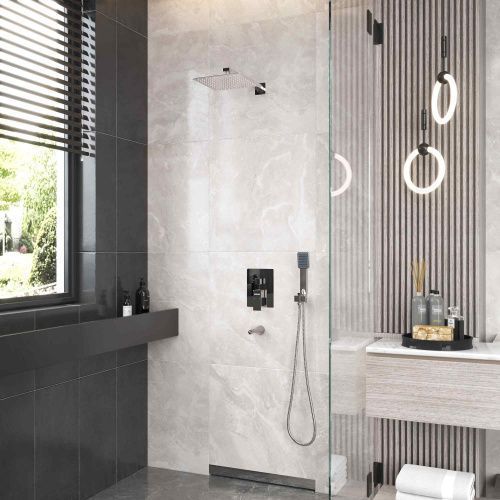 Душевая система Berges Ventas 073005 встраиваемая в стену цвет хром