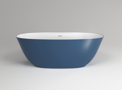 Ванна из искусственного камня Plumberia Selection Veloma VELOMA 160BD 161х70 отдельностоящая овальная с ножками