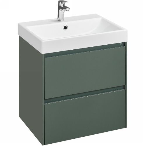 Тумба под раковину Roca Ona A857613513 59х45х57 подвесная цвет зеленый