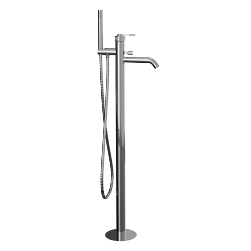 Смеситель для ванны Remer Atelier AL08 напольный хром