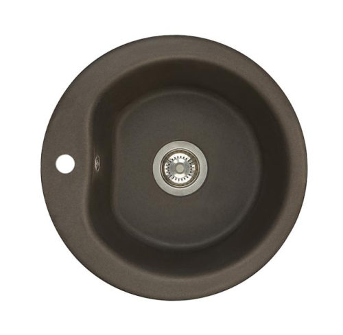 Кухонная мойка Aquaton Мида 1A712732MD280 51х51 цвет коричневый