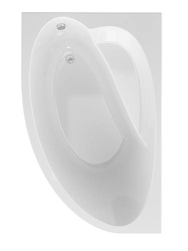 Ванна акриловая Timo IVA IVA1595L 150х95 пристенная асимметричная без каркаса