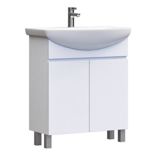 Тумба под раковину Vigo Wing tn.WIN.BAL.70.2D белый 66х32х70 напольная