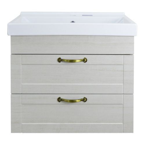 Тумба с раковиной Loranto Amelia CS00048073 60х41х60 цвет слоновая кость