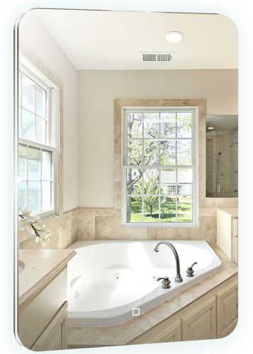 Зеркало в ванную Azario LED-00002242 69х92 цвет белый