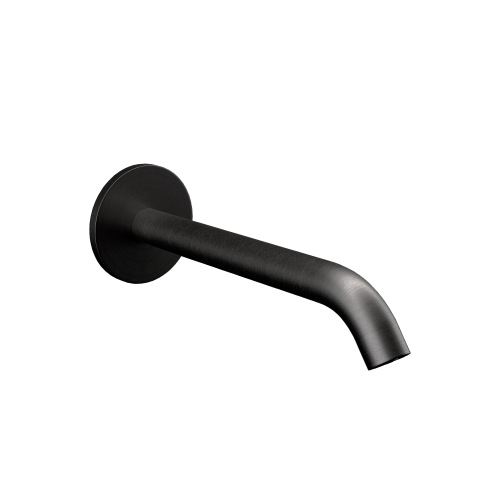 Излив Remer X Style 91XCFP настенный черный брашированный хром