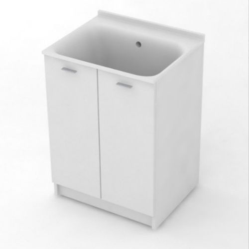 Тумба с раковиной Kerasan Aquadom 9166K3*0 60х50х88 цвет белый матовый