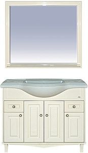 Зеркало в ванную Misty Шармель Л-Шрм02105-581 100х87 цвет бежевый - фото 3