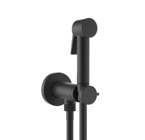Гигиенический душ Bossini Paloma Flat E37015B.073 черный матовый