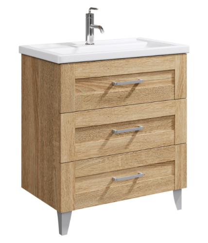 Тумба под раковину Aqwella Y FOS01083DS 77х45х84 напольная