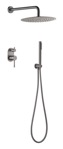 Душевая система Boheme Uno 464-GM встраиваемая цвет графит