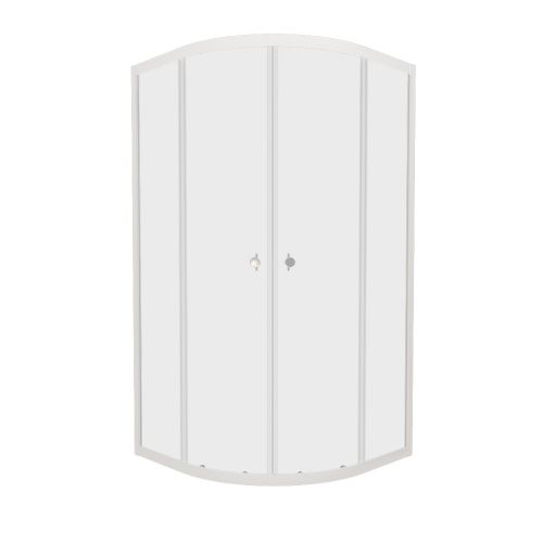 Душевой уголок Тритон Ультра Щ0000064833 90х90 стекло прозрачное профиль белый без поддона