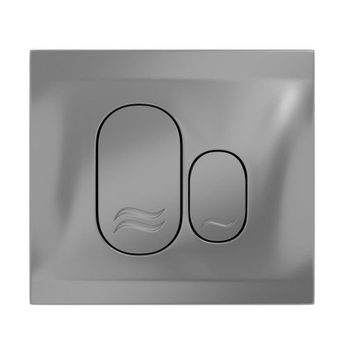 Клавиша смыва механическая Grossman Galaxy 800.T1.01.110.110 цвет хром матовый