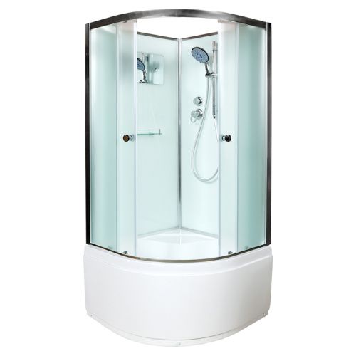 Душевая кабина AvaCan D511 110х110 четверть круга без крыши ориентация универсальная