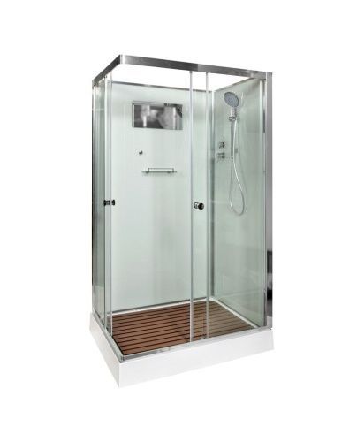 Душевая кабина AvaCan K402 120х90 прямоугольная без крыши ориентация универсальная