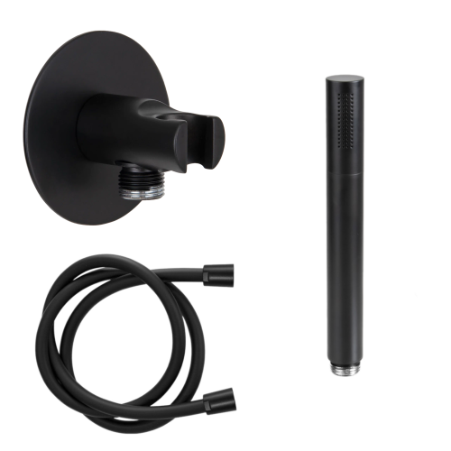 Душевой гарнитур Daniel A546XB43515 настенныйу черный