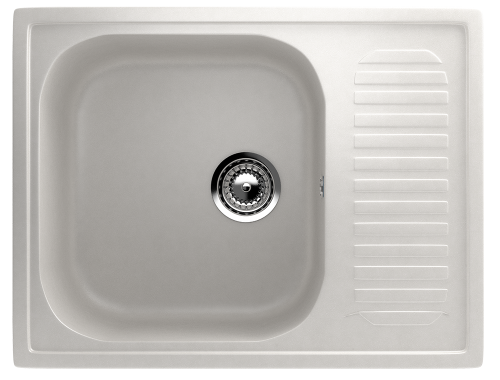 Кухонная мойка Ulgran Classic U-202-341 64х49 цвет белый