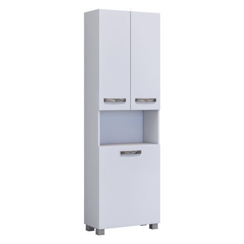 Шкаф-пенал Vigo Plaza pn.PLA.60 60х30х189 напольный цвет белый