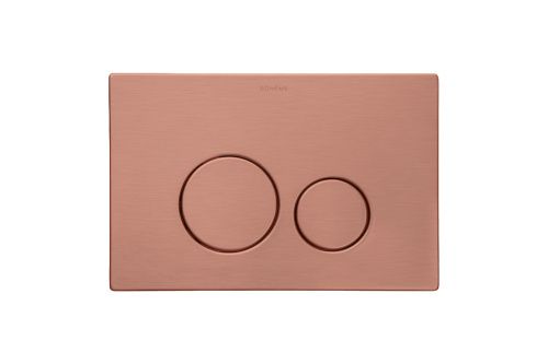 Клавиша смыва механическая Boheme 649-CB цвет медь брашированная