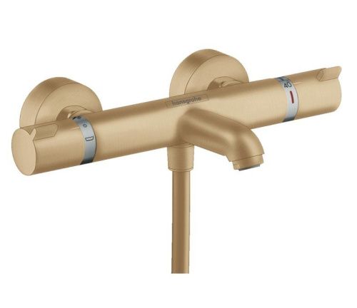 Смеситель Hansgrohe 13114140 настенный бронза брашированная/шлифованная с термостатом