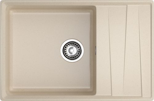 Кухонная мойка Granfest Level LV-760L кашемир 76х50 цвет бежевый поверхность матовая