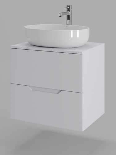 Тумба с раковиной Orange Line Li-60TuwMDF+B05-520W 61х46х70