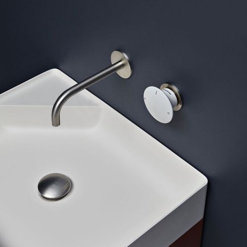 Излив для раковины Antonio Lupi Completamenti AY921SA встраиваемый в стену белый