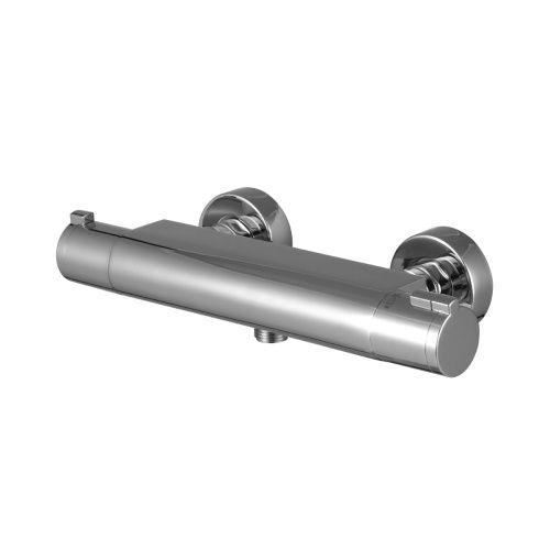 Смеситель для душа LeMark Yeti LM7833C настенный хром с термостатом