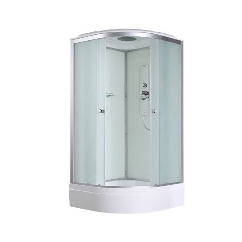 Душевая кабина AvaCan D D3010 100х100 четверть круга с крышей ориентация универсальная