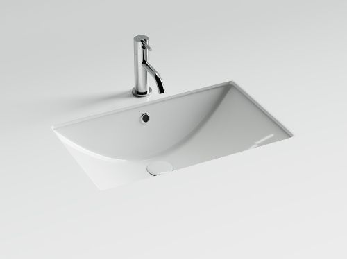 Раковина из сантехнического фарфора Ceramica Nova ERA CN6082 60х40 встраиваемая цвет белый