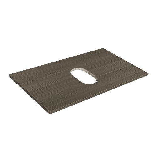 Столешница Roca THE GAP A857419402 79х46 накладная цвет коричневый