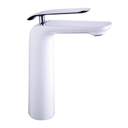 Смеситель LeMark Melange LM4909CW на столешницу белый/хром