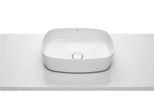 Раковина керамическая Roca INSPIRA SOFT 7.3275.0.000.0 50х40 встраиваемая цвет белый без отверстий под смеситель