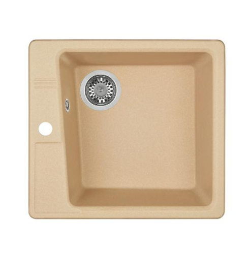 Кухонная мойка Aquaton Парма 1A713032PM260 47х19 цвет бежевый поверхность матовая
