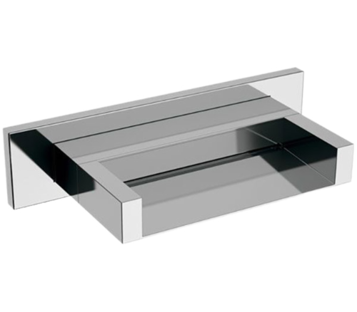 Излив Remer Qubika Cascata 91ZC настенный хром
