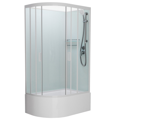 Душевая кабина Frank 138009 120х80 без крыши ориентация правая