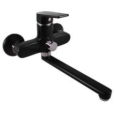 Смеситель для ванны и душа RavSlezak COLORADO CO153.5CMATC настенный черный матовый