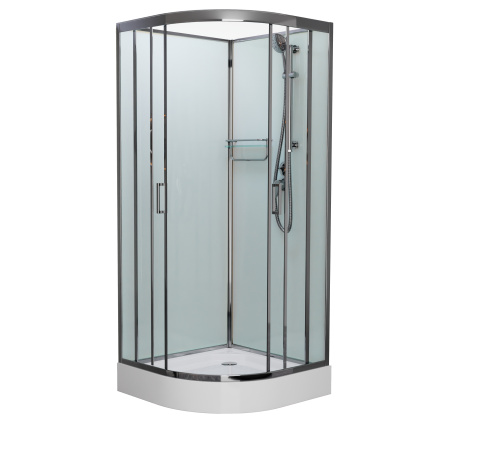 Душевая кабина Frank 158009 100х100 без крыши ориентация универсальная