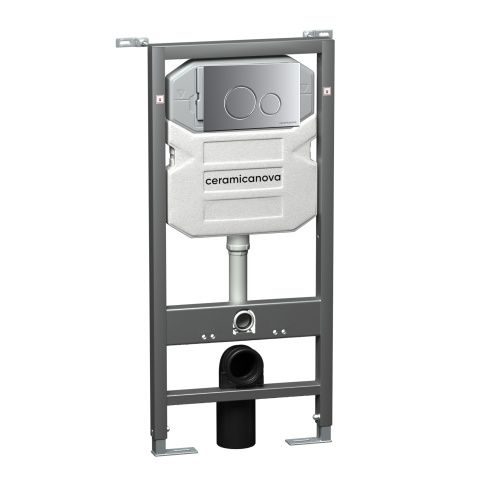 Инсталляция для унитаза с кнопкой Ceramica Nova Envision/Round CN1001M