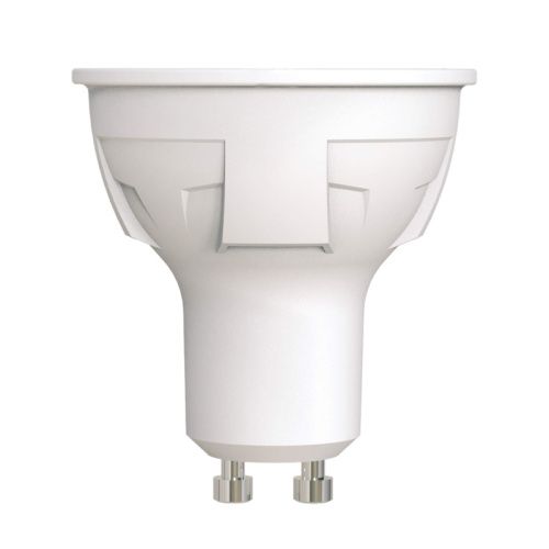 Лампа светодиодная диммируемая Uniel LED-JCDR 6W/WW/GU10/FR/DIM PLP01WH картон