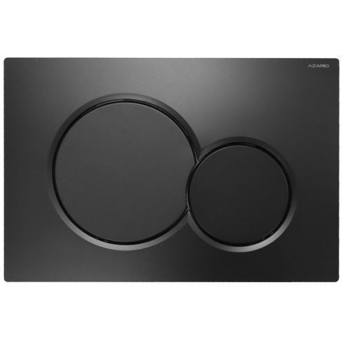 Клавиша смыва механическая Azario AZ-010.04 цвет черный матовый