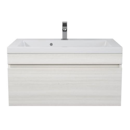 Тумба с раковиной Uperwood Eva 3930313470 74х48х35 цвет белый