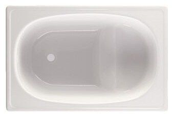 Ванна стальная BLB Europa (BLB) B05E 105х70 пристенная прямоугольная без ножек