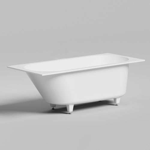 Ванна из искусственного камня Salini Ornella 102416G 160х70 отдельностоящая овальная с ножками