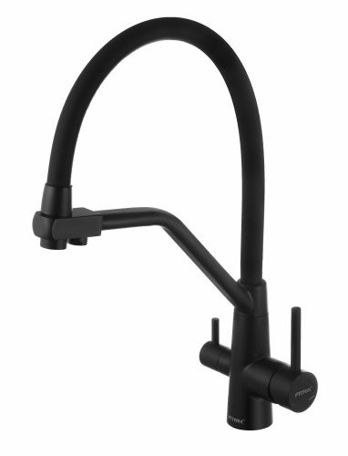 Смеситель для кухни Fmark FS0662-H01 на мойку черный